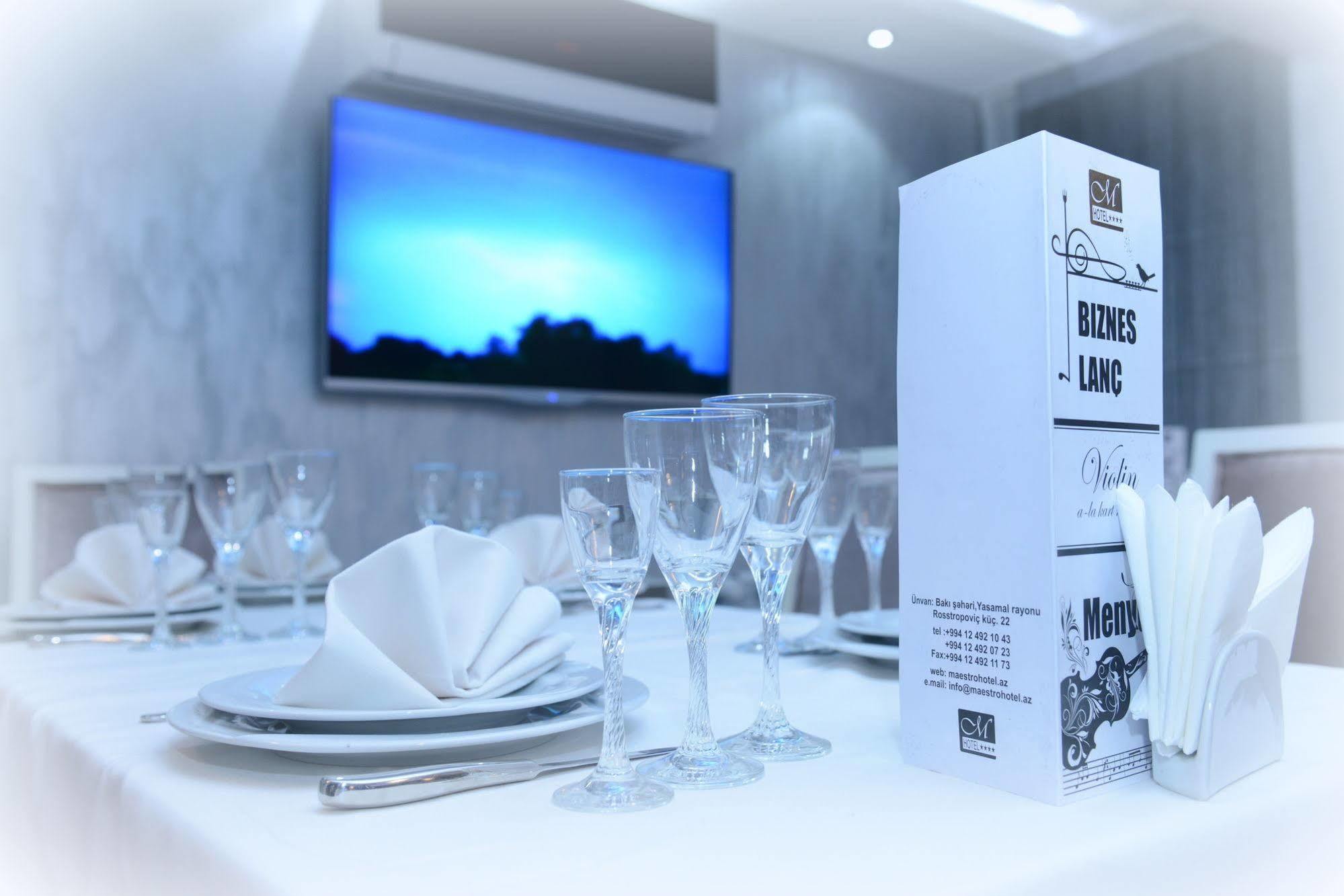 Maestro Hotel Baku Eksteriør bilde
